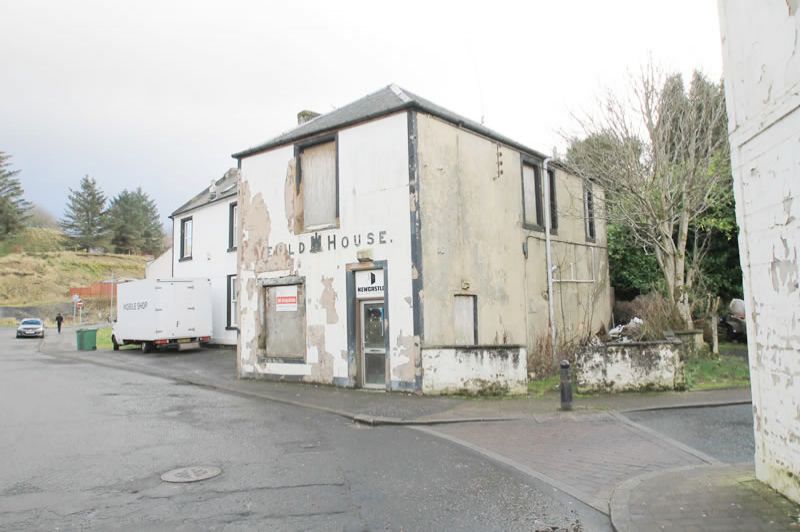 Auction Schedule Former 'ye olde house', 5 High Street, Dalmellington