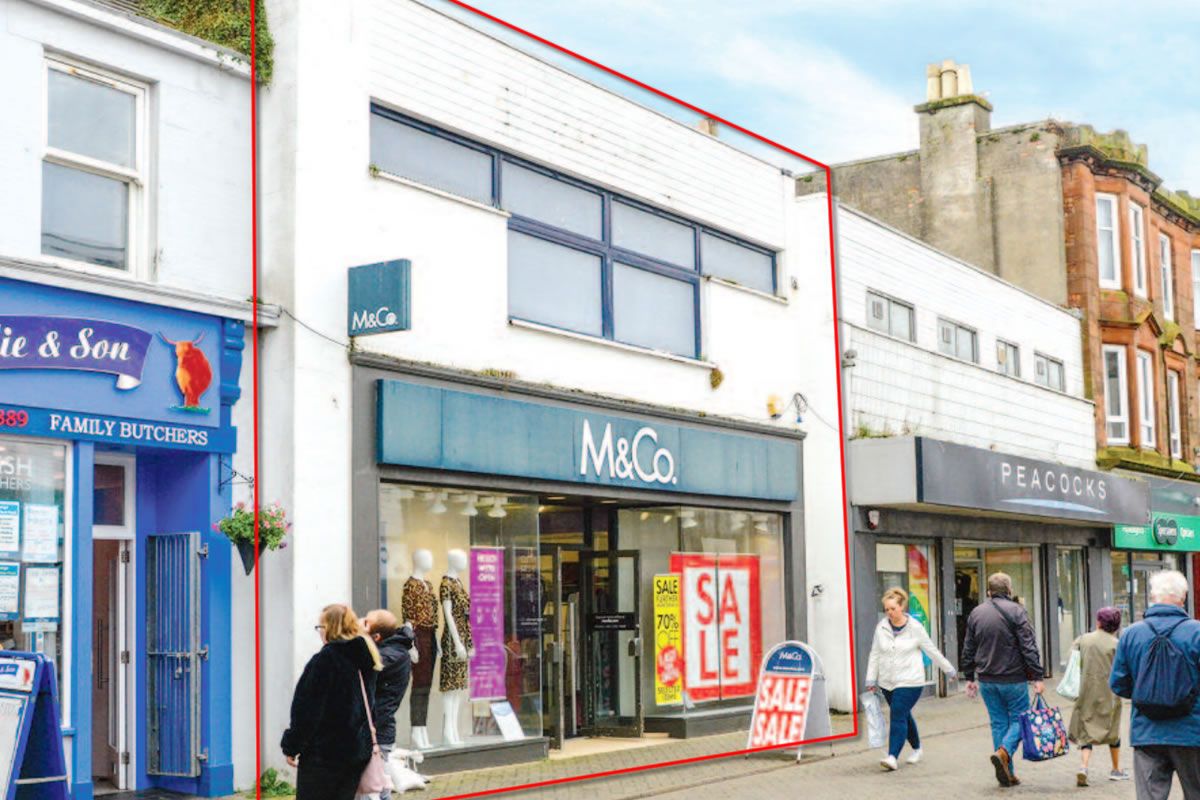 Dockhead St, MandCo Investment, Saltcoats, Ayrshire PRIME TENANTED M