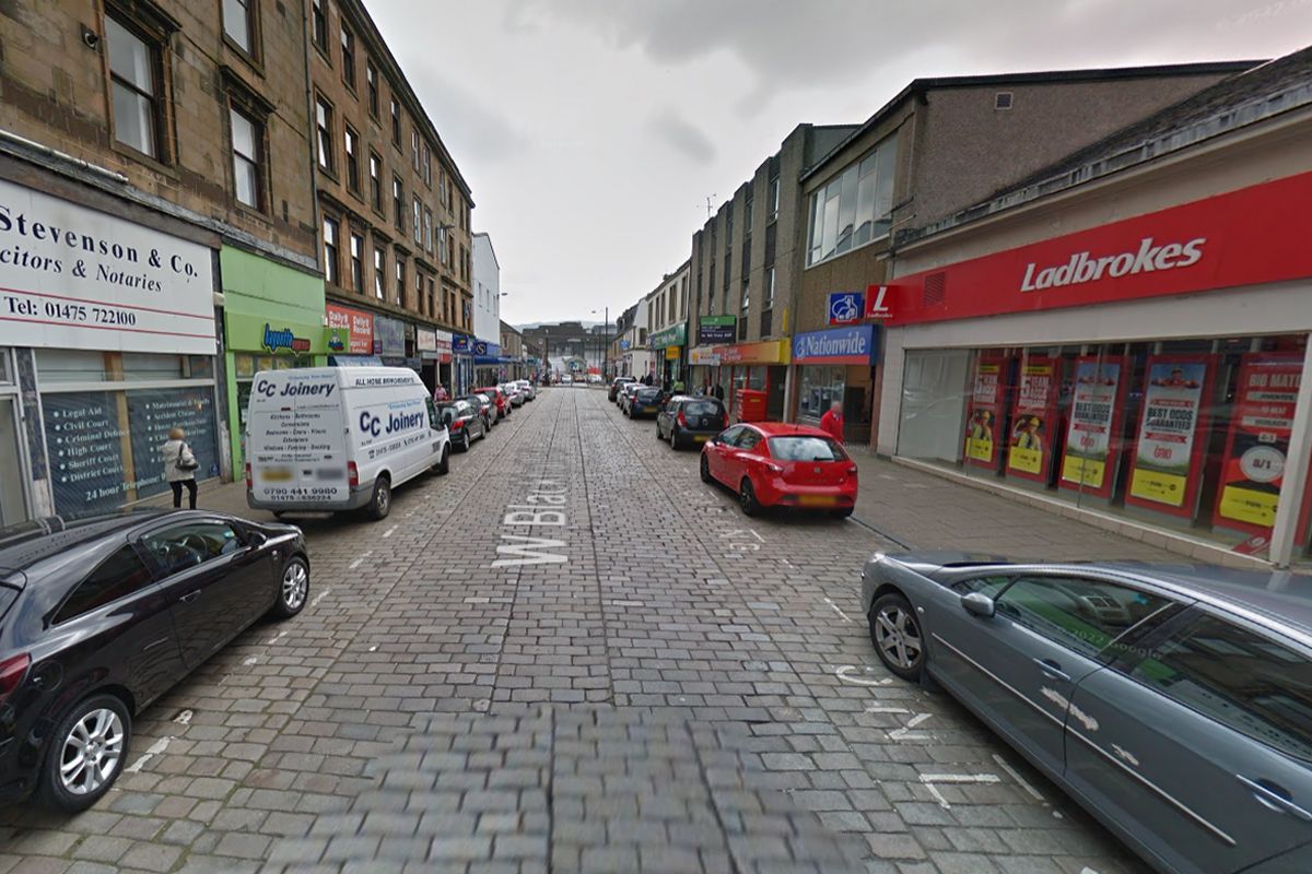 West Blackhall Street, Former Poundstretcher, Greenock Town Centre