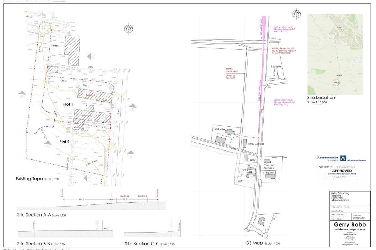 Auction Details Plot 2 at Birley, Hill Of Beltie, Torphins, Banchory