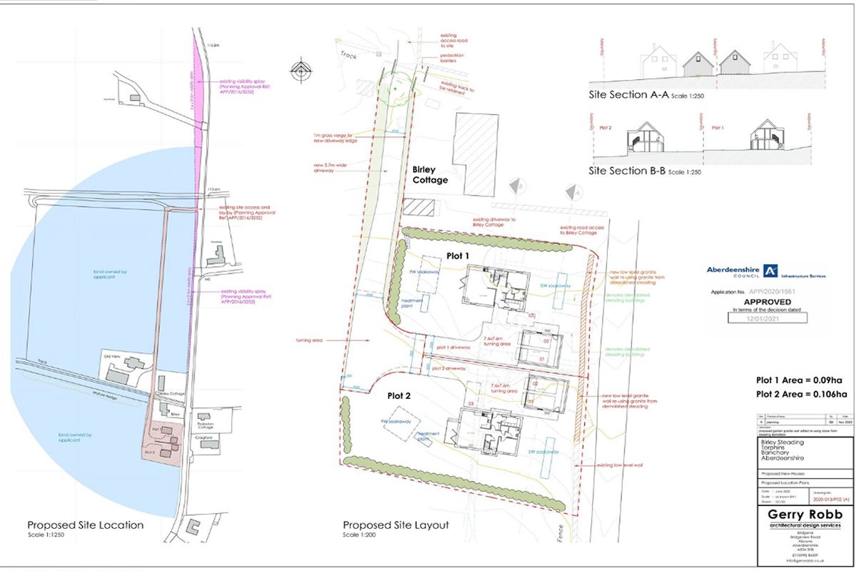 Auction Details Plot 2 at Birley, Hill Of Beltie, Torphins, Banchory