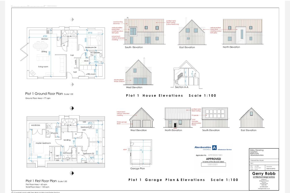 Auction Details Plot 1 at Birley, Hill Of Beltie, Torphins, Banchory