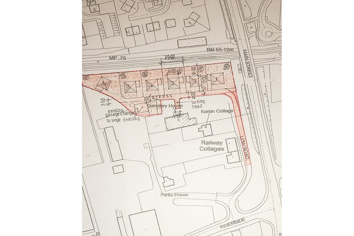 Auction Details Site with Lapsed Planning 6 Houses, Thornton, Fife