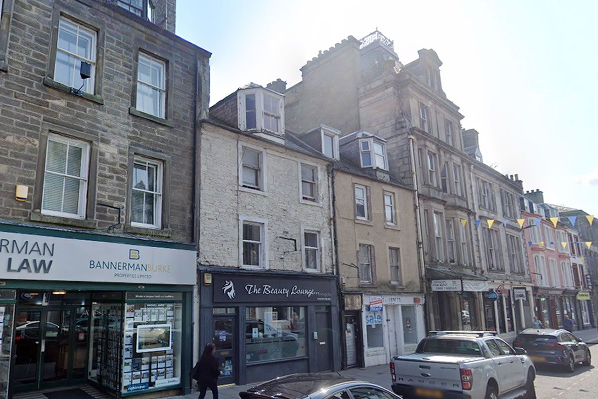 Auction Details 26 High Street, Flat 2, Hawick GUIDE PRICE £36,000