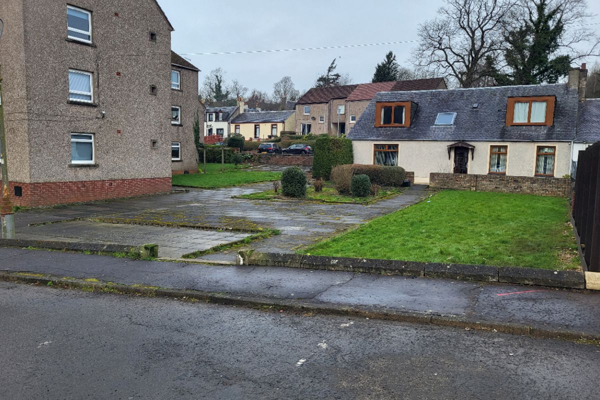 Auction Details Land at High Street, Newmilns GUIDE PRICE £19,000
