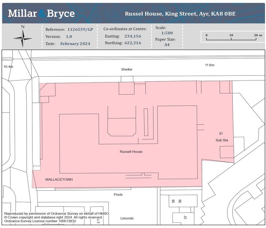 Russell House, King Street, Ayr, South Ayrshire, KA8 0BE