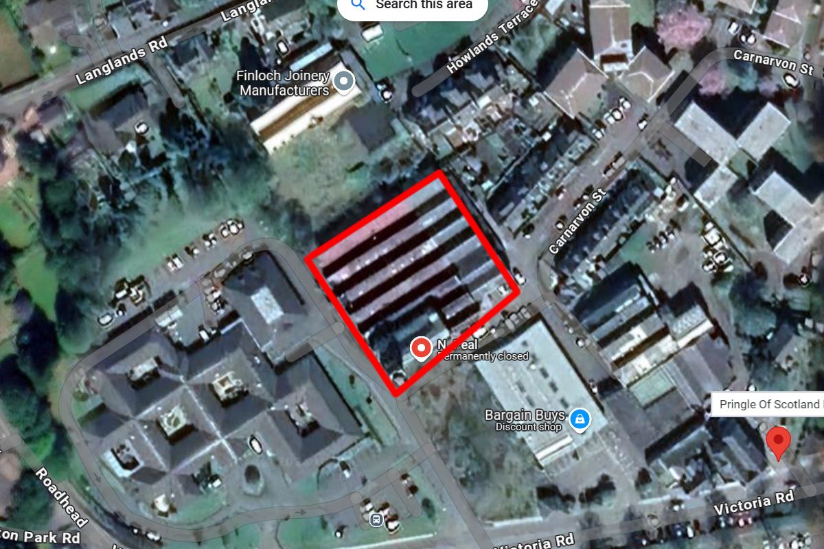 Former N Peal Factory, Victoria Rd, Hawick, Roxburghshire, TD9  7AH