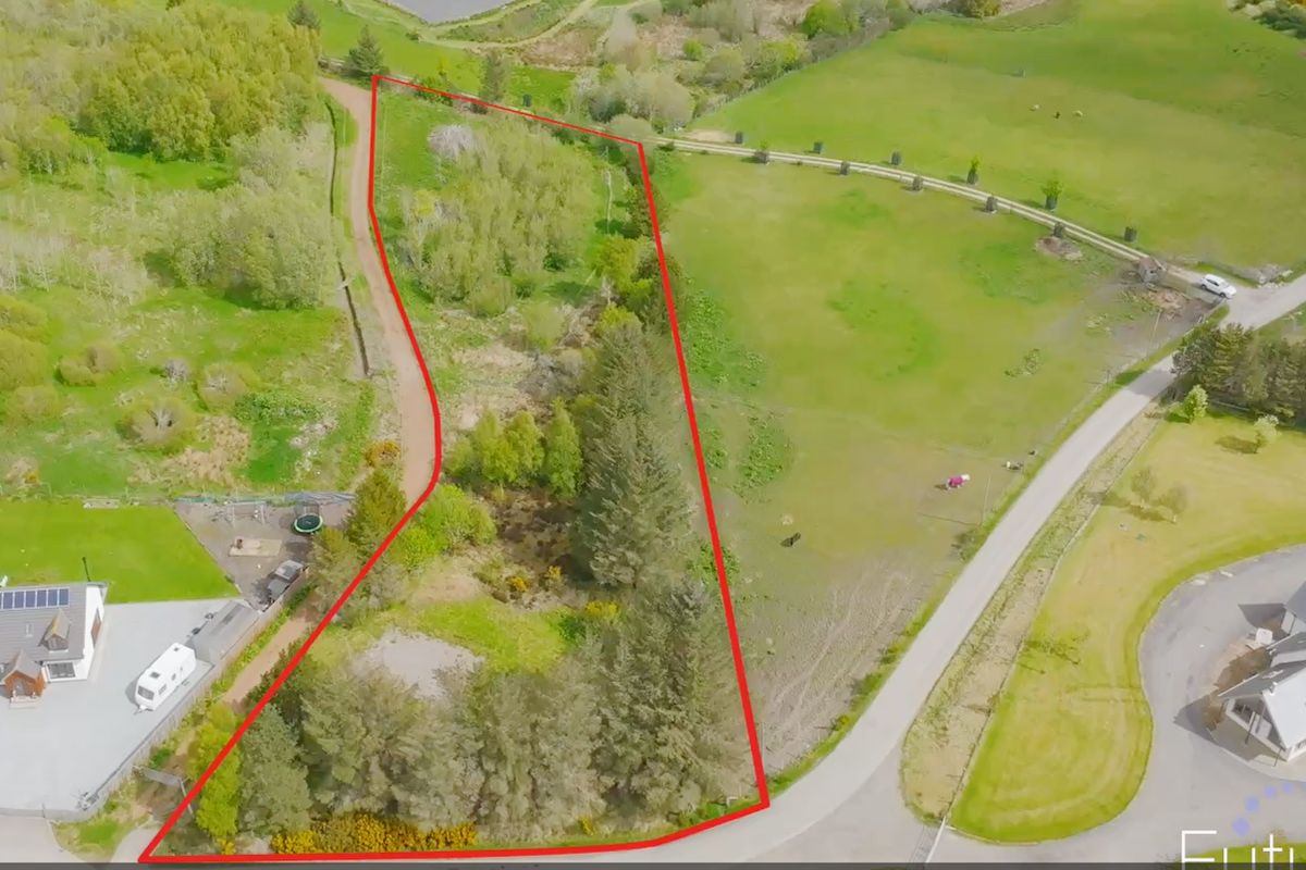Plot at Pineview, Redmoss, Drybridge, Buckie, AB56 5JD