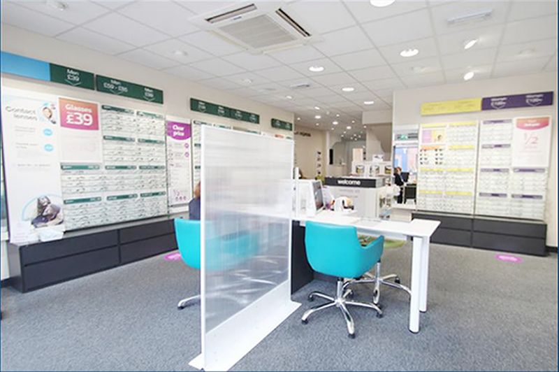 High Street, Vision Express, Dumfries Prominent High Street