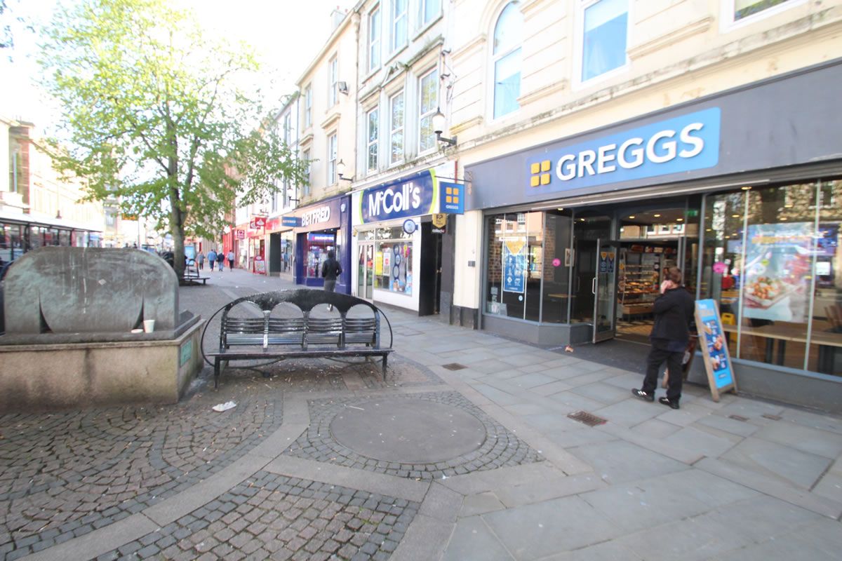 High Street, Ayr Modern ground floor retail unit with ancillary