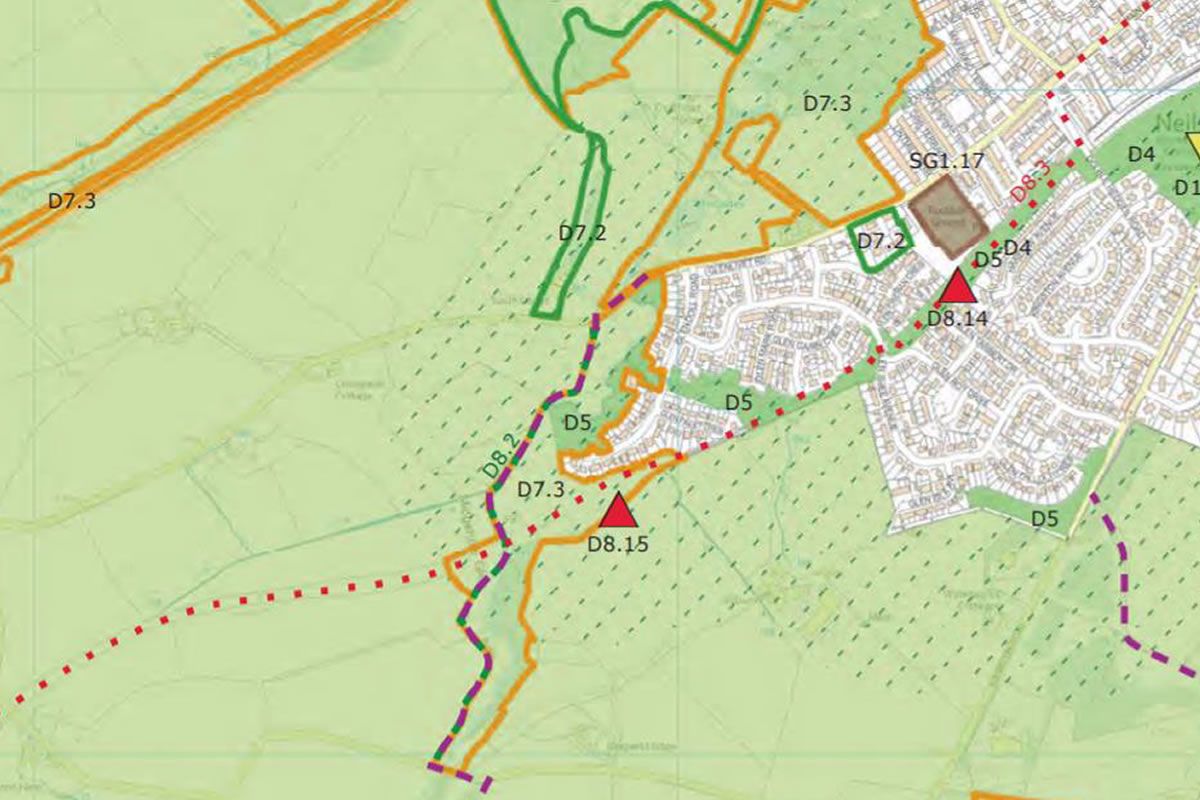 Land at West of Glen Doll Road, Neilston Substantial 8.5 acre area of