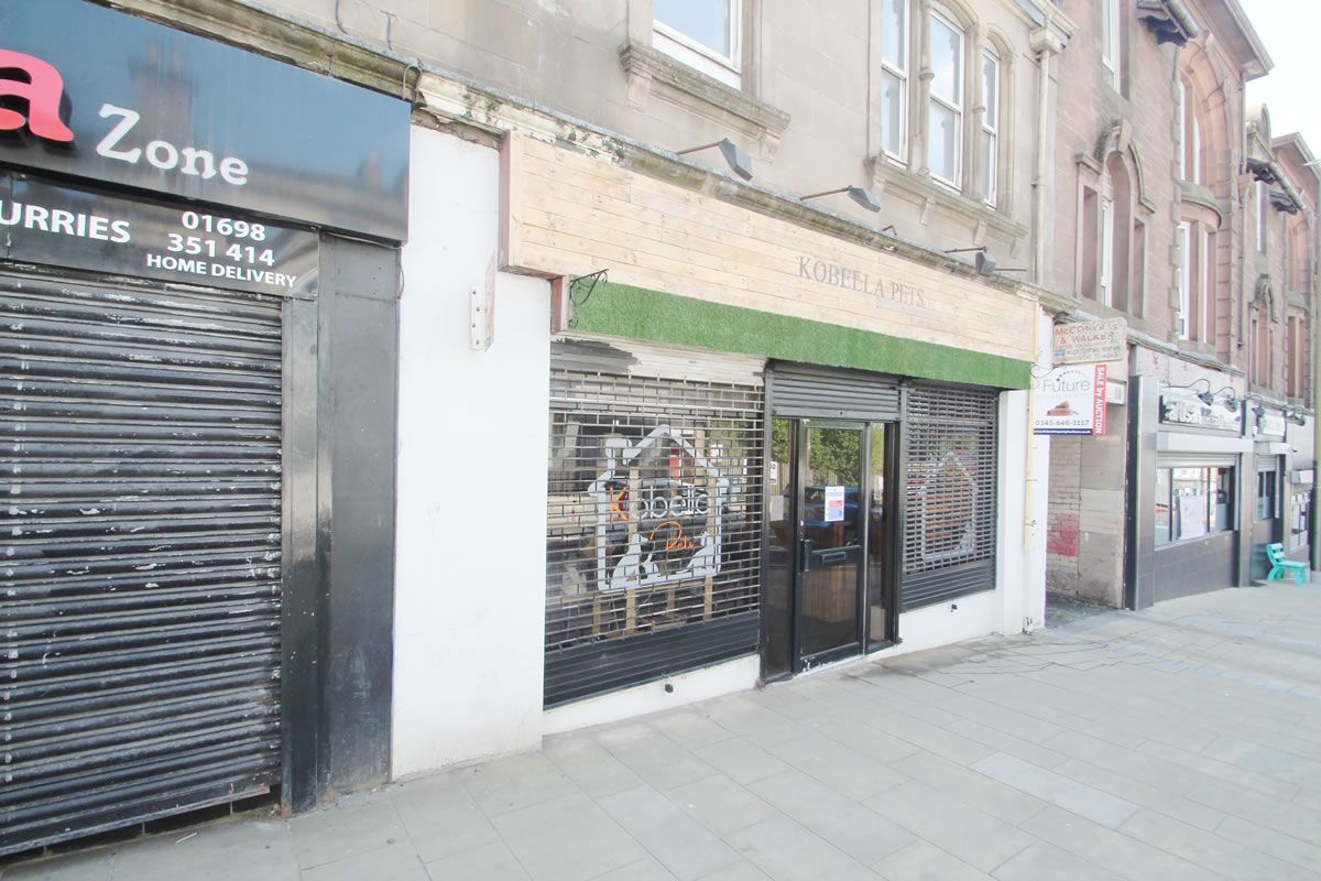 Main Street, Wishaw Perfect Investment property. Tenanted ground