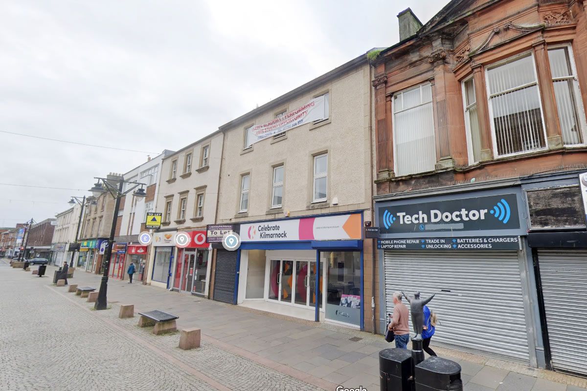King Street, Full Building Investment, Kilmarnock Town Centre PRIME